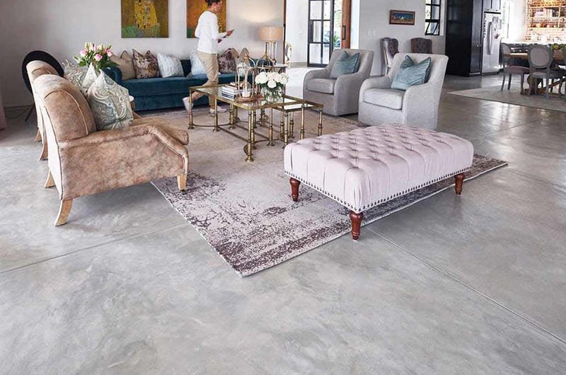 concrete dry shake