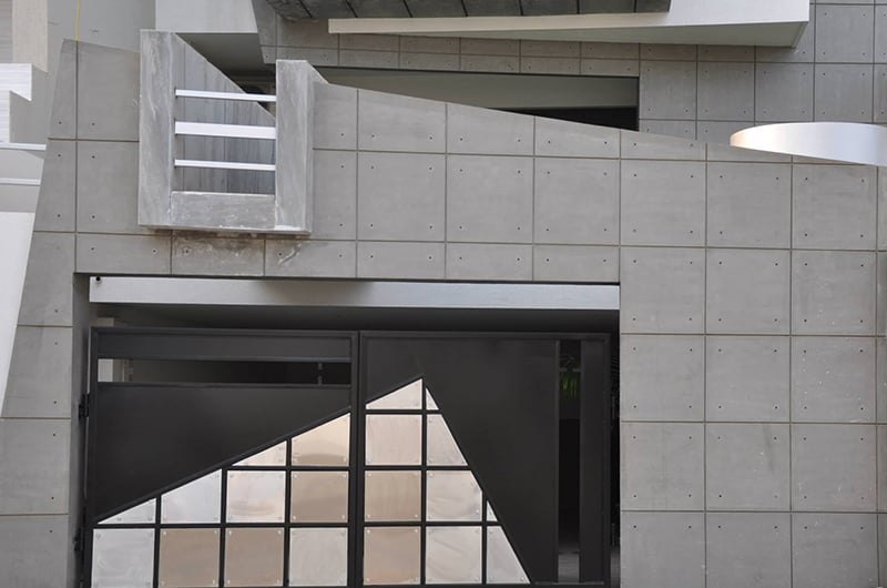 off shutter concrete